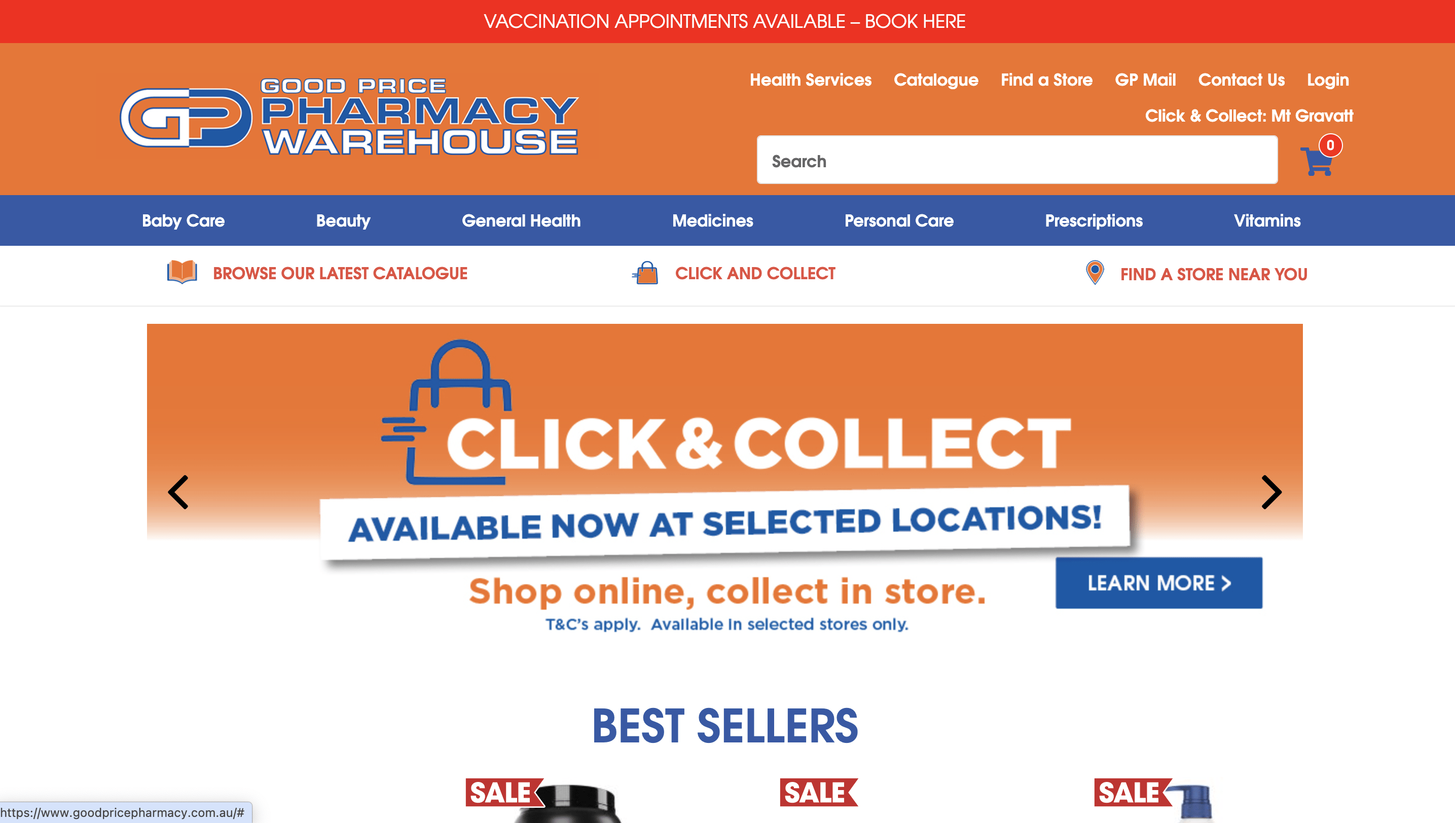GPP Click & collect
