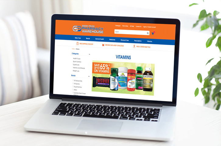 Good Price Pharmacy e-commerce Website