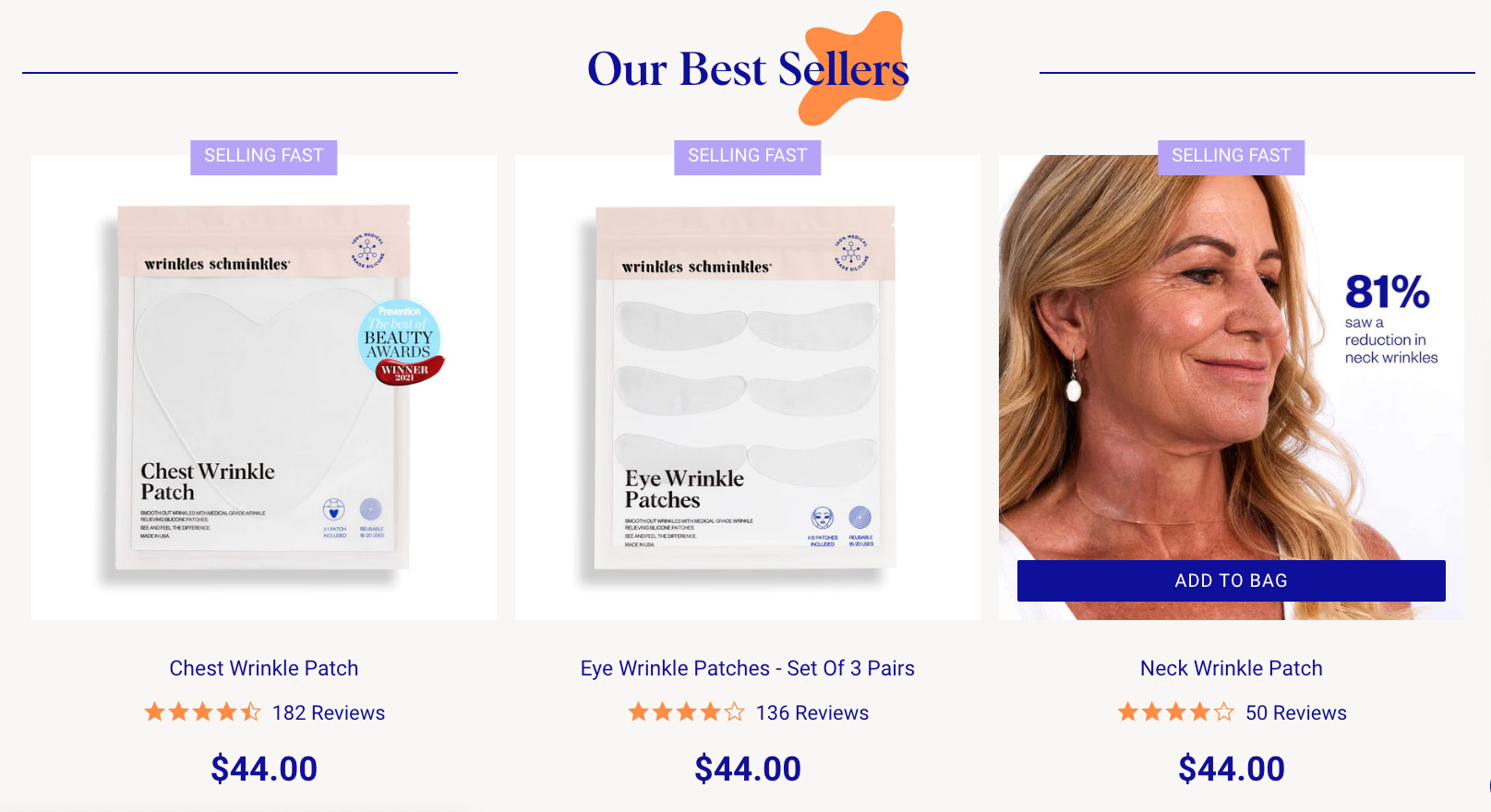 Media Merchants Wrinkles Schminkles ecommerce website